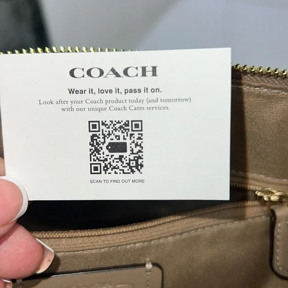 Coach Kacey Crossbody Bag Gold Hardware and Colorblock Satchel - Picture 12 of 17